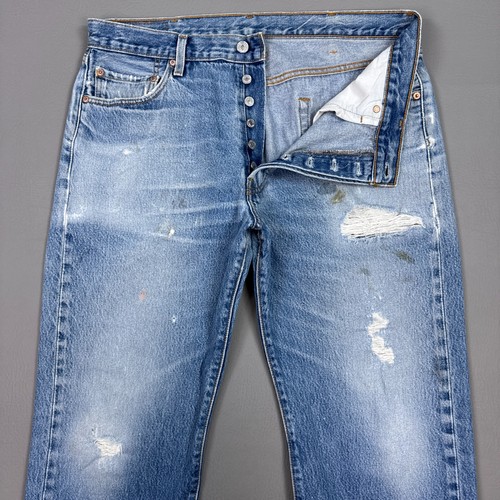 Jeans vintage levis 501 uomo - jeans,