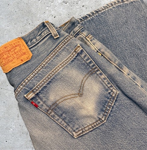 Jeans vintage sbiadito levis - jeans,