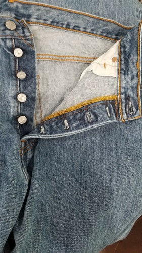 Jeans uomo 501 levis - jeans, cotone