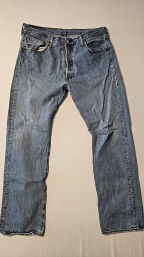 Jeans uomo levis 501 blu - jeans,