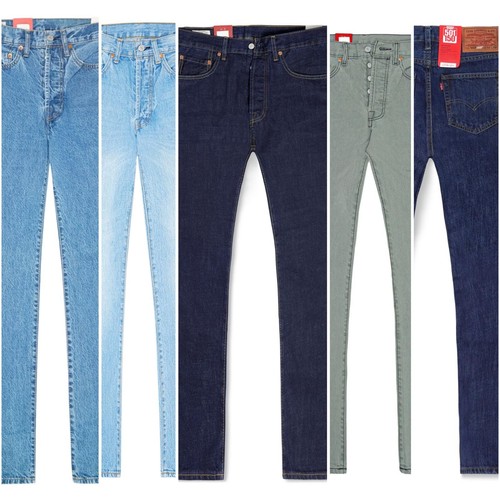 Jeans denim levis 501 uomo - levis,